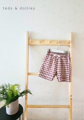 Teds & Dollies Quần caro bé trai TDS2323