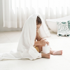 Khăn bông tắm (Bath Towel) - 1 chiếc - trắng