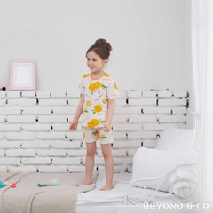 Bộ pijama cộc Olomimi bé trai/bé gái Orange