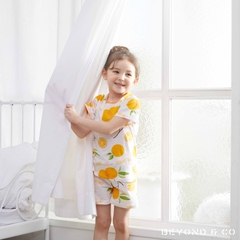 Bộ pijama cộc Olomimi bé trai/bé gái Orange