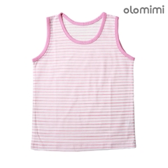 Áo ba lỗ Olomimi Pink Stripe