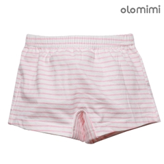 Quần Chip đùi Olomimi bé gái Pink Stripe