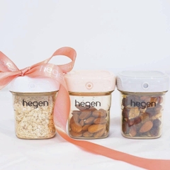 Bình trữ sữa Hegen PPSU 240ml nắp màu trắng (Sét 2 bình)