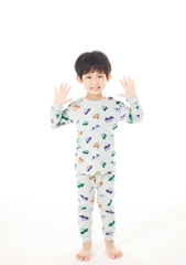 Bộ Pijama dài tay Moi&Du bé trai - Morden Car
