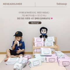 Giấy ướt Bebesup Premier 70 tờ (có nắp)