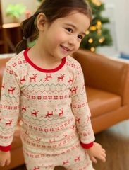 Bộ dài tay Christmas Reindeers