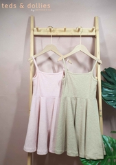 Set váy bé gái phối áo cardigan - TDS2514