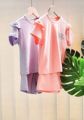 Set bộ bé gái Happy Vibes - TDS2504