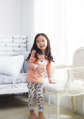 Bộ Pijama dài tay Olomimi bé gái - Melody