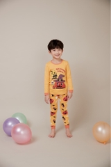 Bộ pijama dài Olomimi bé trai/bé gái Halloween Party