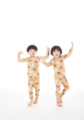 Bộ Pijama dài tay Moi&Du bé trai/bé gái - Friends