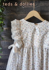 Váy Lapine Dress - Họa tiết thỏ phối nơ - TDS2405