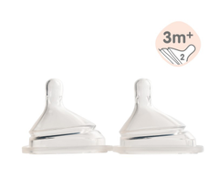 Núm ti Hegen size M dành cho bé trên 3-6 tháng tuổi (Sét 2 Ty)