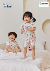 Bộ pijama cộc Olomimi cho bé trai/bé gái Sweet Watermelon