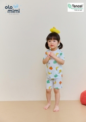 Bộ pijama cộc Olomimi cho bé trai/bé gái Yam Yam