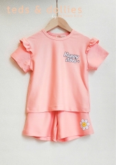 Set bộ bé gái Happy Vibes - TDS2504