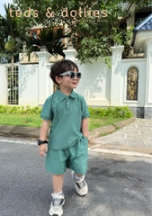 Set bộ bé trai polo - TDS2505