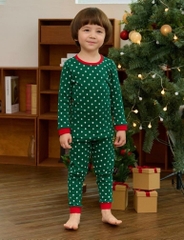 Bộ dài tay Christmas Dots