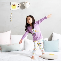 Bộ Pijama dài tay Olomimi bé gái - Rosemary