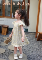 Váy Gracie Dress - Hoa vàng có nơ - TDS2401