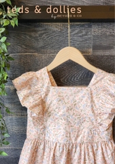 Váy Petite Fleur Dress - Hoa hồng bèo vai - TDS2404