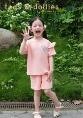 Set bộ bé gái Happy Vibes - TDS2504