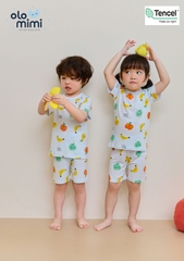 Bộ pijama cộc Olomimi cho bé trai/bé gái Yam Yam