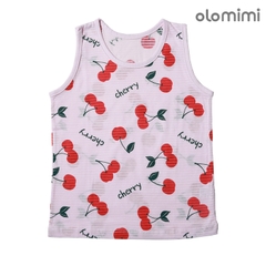 Áo ba lỗ Olomimi Cherry Cherry