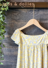 Váy Gracie Dress - Hoa vàng có nơ - TDS2401