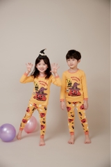 Bộ pijama dài Olomimi bé trai/bé gái Halloween Party