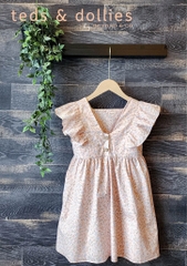 Váy Petite Fleur Dress - Hoa hồng bèo vai - TDS2404