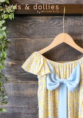 Váy Gracie Dress - Hoa vàng có nơ - TDS2401