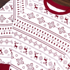 Bộ pijama dài tay Snow Rudolph - Maykids