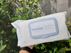 Giấy ướt Bebesup Sensitive (có nắp)