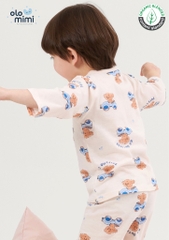 Bộ pijama lửng Olomimi bé trai Puppy Car