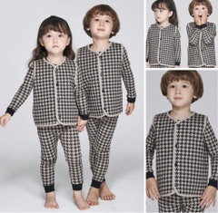 Áo gile họa tiết Zigzag