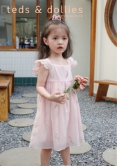 Váy Charlotte Dress - Hoạ tiết hoa Tulip