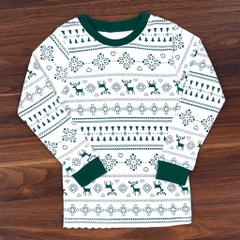 Bộ pijama dài tay Tree Rudolph - Maykids