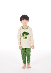 Bộ Pijama dài tay Moi&Du bé trai - Cool Dino