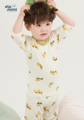 Bộ pijama lửng Olomimi bé trai Sahara