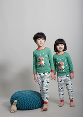 Bộ pijama dài Olomimi bé trai/ bé gái Merry Christmas 