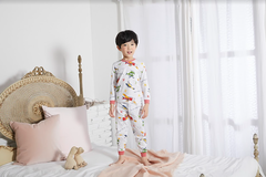 Bộ Pijama dài tay Olomimi bé trai Helicopters