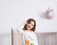 Bộ pijama dài Olomimi cho bé Big Alpaca