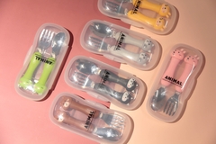 Bộ thìa dĩa Animal (dài)