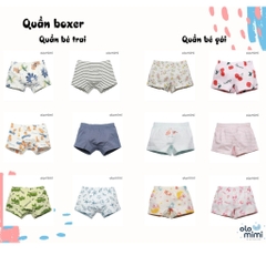 Quần Chip đùi Olomimi bé gái Pink Stripe