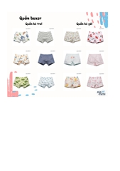 Quần Chip đùi Olomimi bé gái Flower Garden