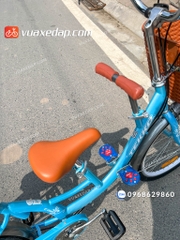 Xe đạp cho mẹ và bé Tekko C250 bánh 24 inch, có 7 tốc độ đạp cực nhẹ