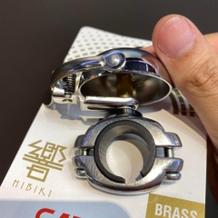 Chuông xe đạp CATEYE HIBIKI BRASS OH-2300B (Made in Japan)