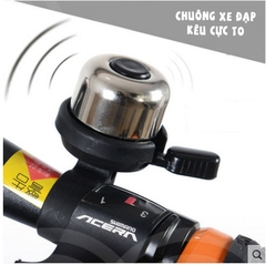 Chuông xe đạp loại đẹp đêu vang nhại 2 tiếng