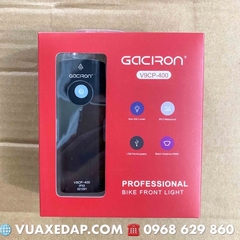 Đèn xe đạp Gaciron 400 Lumen siêu sáng, sạc USB, chống nước